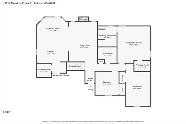 16914 Meadow Creek Court, Belton, MO 64012