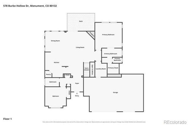 578 Burke Hollow Drive, Monument, CO 80132
