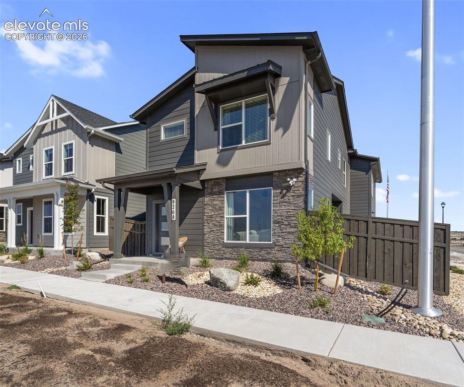 9268 Kurie Mine Lane, Colorado Springs, CO 80908 — exterior