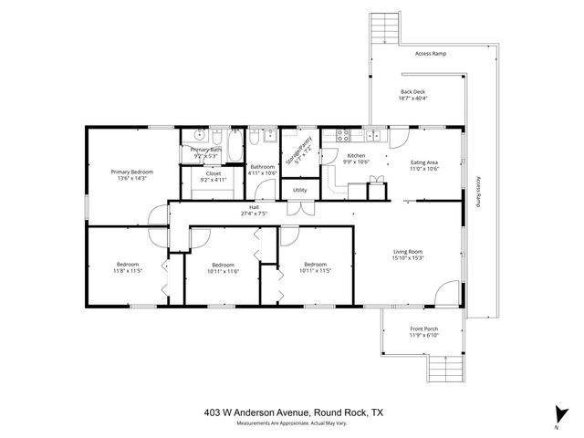 403 W Anderson Ave, Round Rock, TX 78664