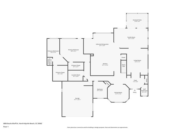 4806 Bucks Bluff Dr., North Myrtle Beach, SC 29582