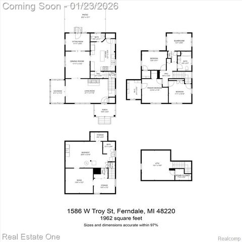 1586 W Troy Street, Ferndale, MI 48220