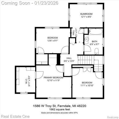 1586 W Troy Street, Ferndale, MI 48220