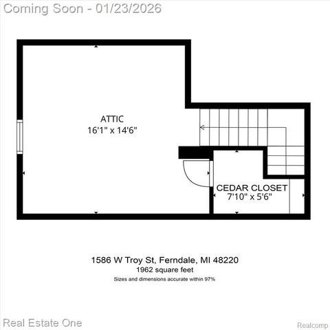 1586 W Troy Street, Ferndale, MI 48220