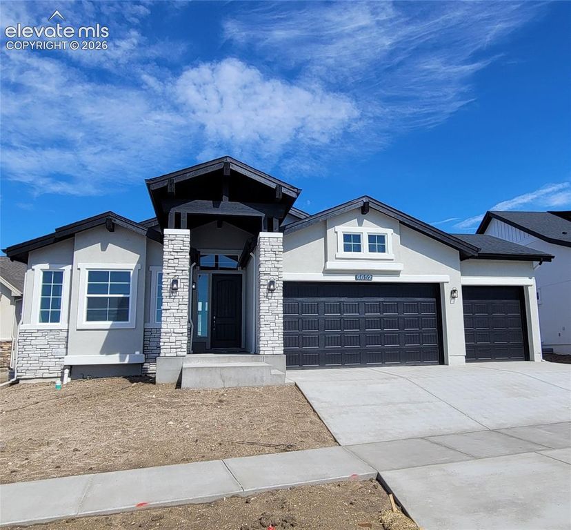 6652 Miro Lane, Colorado Springs, CO 80924 — exterior