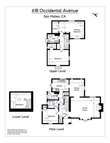 618 Occidental Avenue, San Mateo, CA 94402