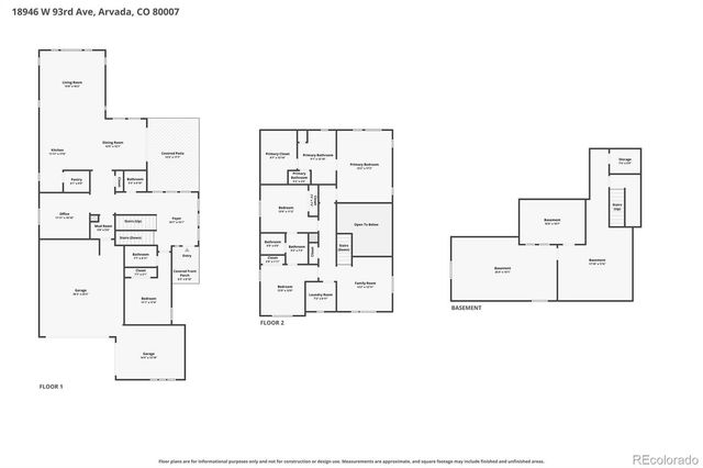 18946 W 93rd Avenue, Arvada, CO 80007