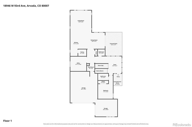18946 W 93rd Avenue, Arvada, CO 80007