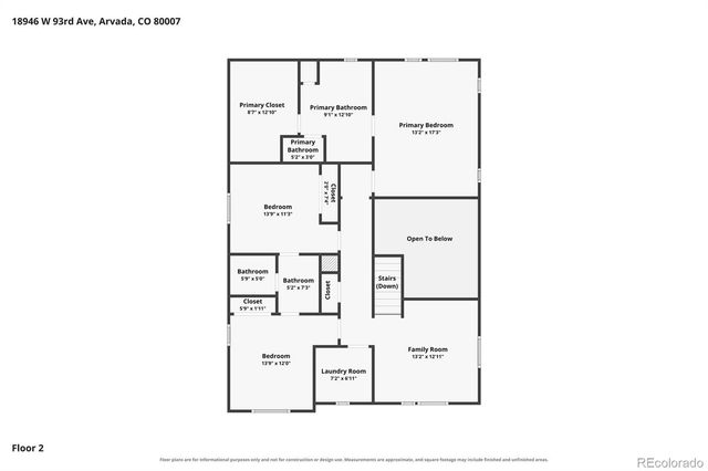 18946 W 93rd Avenue, Arvada, CO 80007