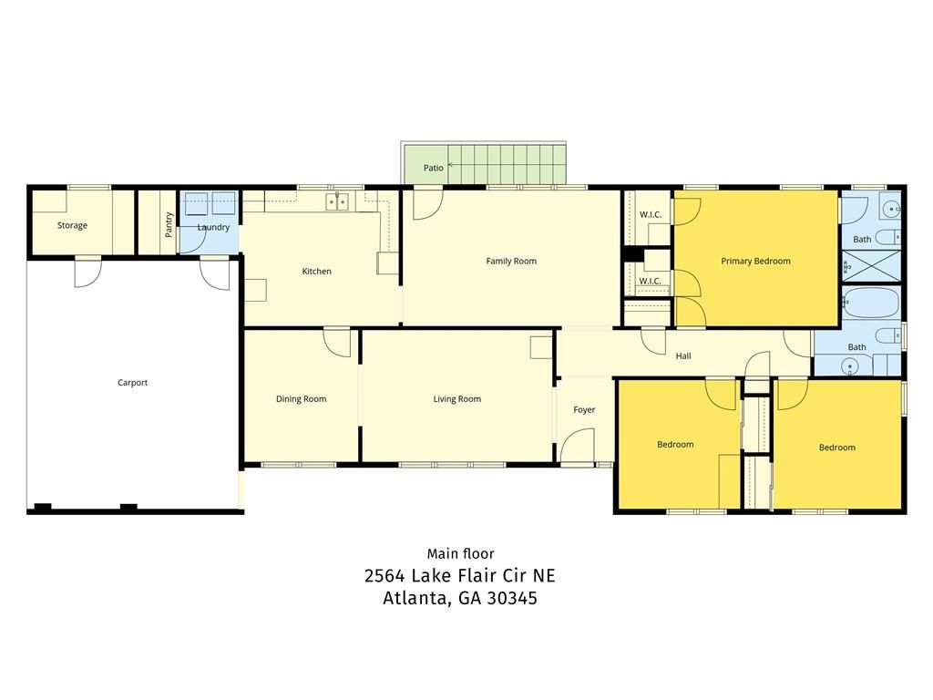 Image 33 of property listing at 2564 Lake Flair Circle NE, Atlanta, GA 30345