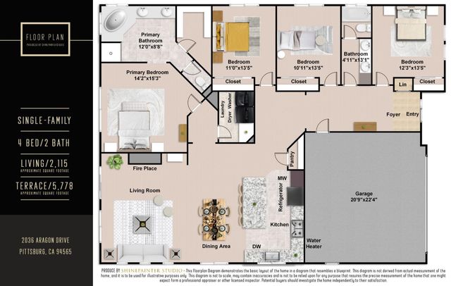2036 Aragon Drive, Pittsburg, CA 94565