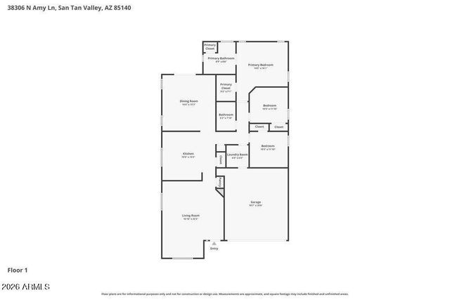 38306 N Amy Lane, San Tan Valley, AZ 85140
