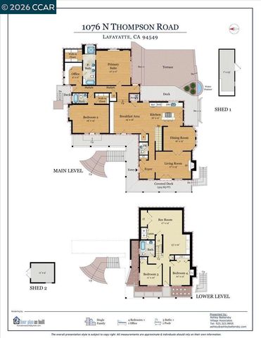 1076 N Thompson Rd, Lafayette, CA 94549