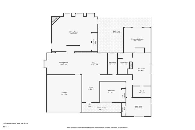 300 Shoreline Drive, Azle, TX 76020