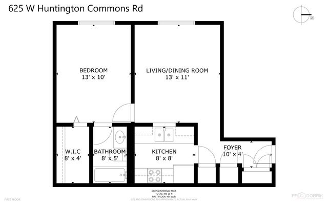 625 W Huntington Commons Road 208, Mount Prospect, IL 60056