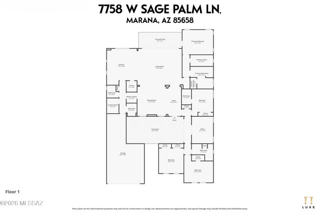 7758 W Sage Palm Lane, Marana, AZ 85658