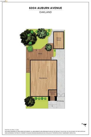 6004 Auburn Avenue, Oakland, CA 94618