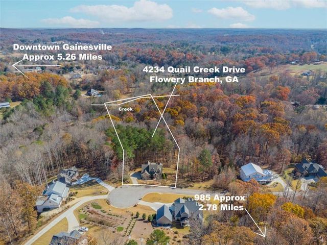4234 Quail Creek Drive, Flowery Branch, GA 30542