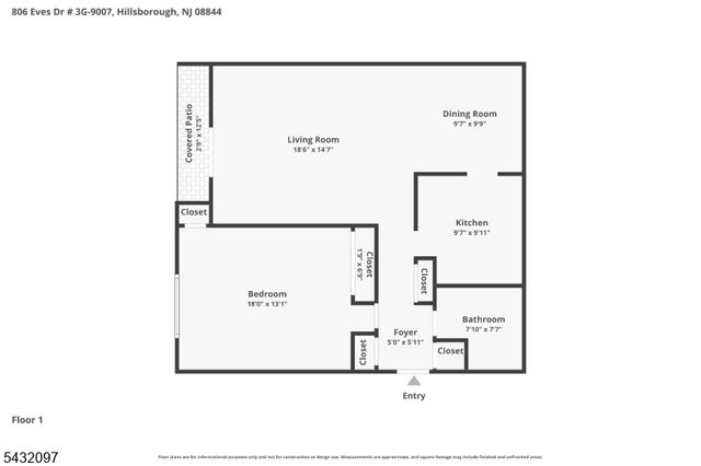 806 Eves Dr 3G, Hillsborough Twp., NJ 08844