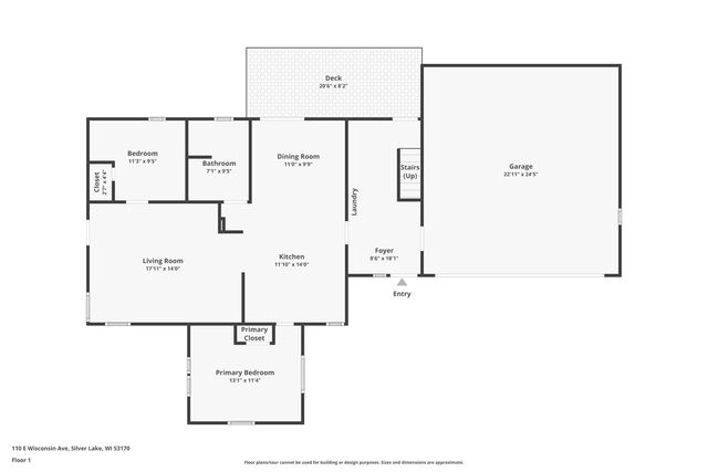 110 E Wisconsin AVENUE, Silver Lake, WI 53170