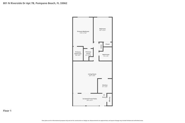 801 N Riverside Drive 7b, Pompano Beach, FL 33062