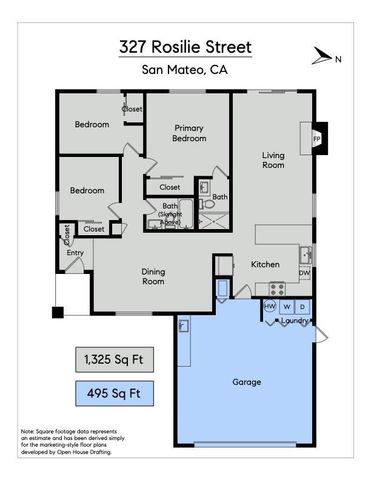 327 Rosilie Street, San Mateo, CA 94403