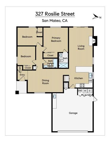 327 Rosilie Street, San Mateo, CA 94403