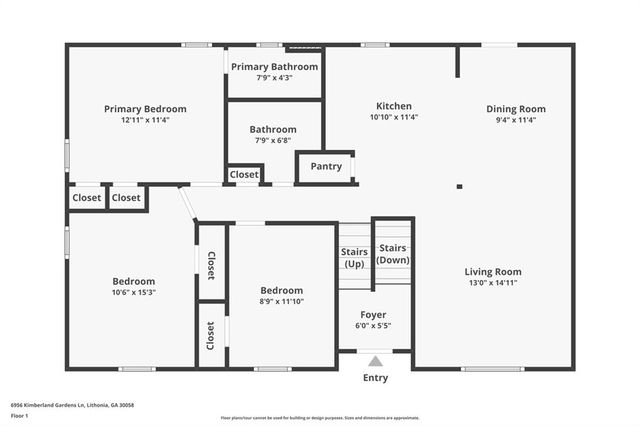 6956 Kimberland Gardens Lane, Lithonia, GA 30058