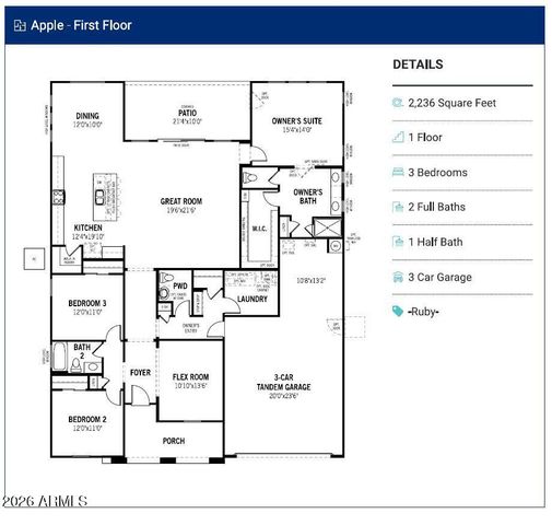 17399 W SAGUARO VISTA Drive, Surprise, AZ 85387