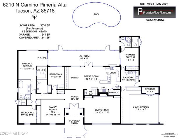 6210 N Camino Pimeria Alta, Tucson, AZ 85718