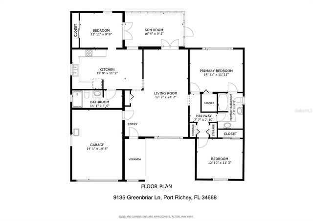 9135 GREENBRIAR LANE, Port Richey, FL 34668