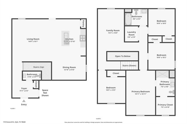 119 Howard DR, Maxwell, TX 78656