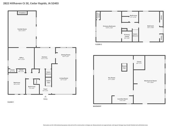 2822 Hillhaven Ct SE, Cedar Rapids, IA 52403
