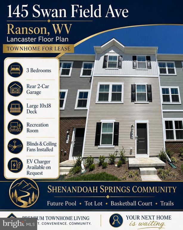 145 SWAN FIELD AVE, Ranson, WV 25438