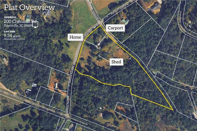 200 Chenault Road, Townville, SC 29689