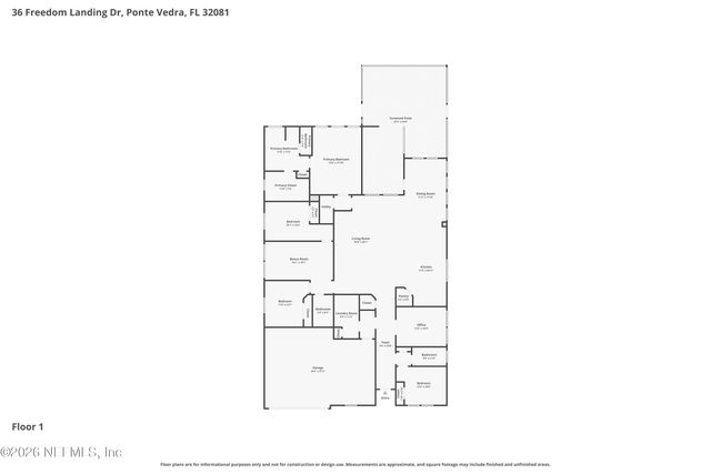 36 FREEDOM LANDING Drive, Ponte Vedra, FL 32081