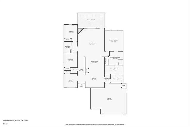 1313 Atalon Drive, Moore, OK 73160