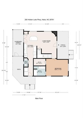 280 Hidden Lake Parkway, Nebo, NC 28761