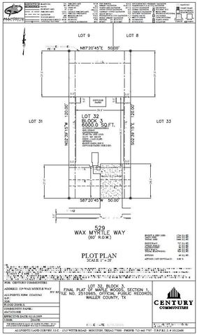 529 Wax Myrtle Way, Hockley, TX 77447