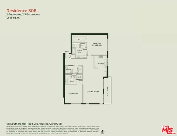 411 S Hamel Road 308, Los Angeles, CA 90048