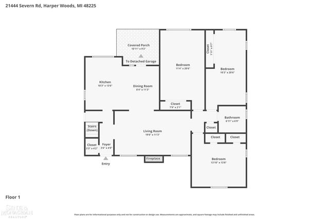 21444 Severn Road, Harper Woods, MI 48225