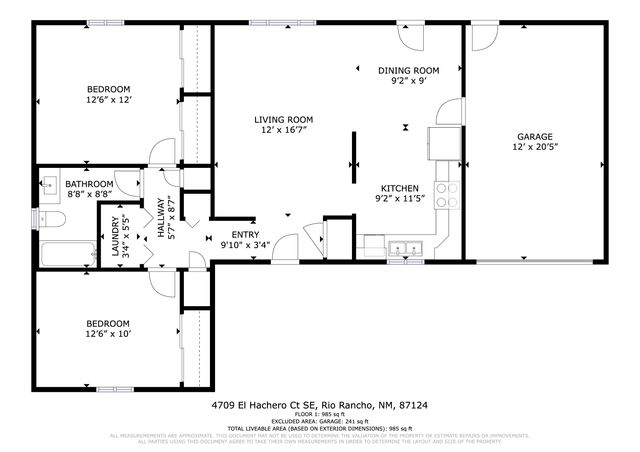 4709 El Hachero Court SE, Rio Rancho, NM 87124