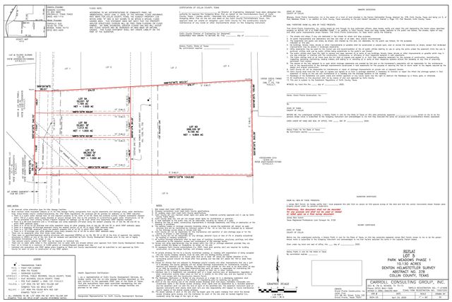 1353 Park Meadows Drive LOT-5C, Nevada, TX 75173