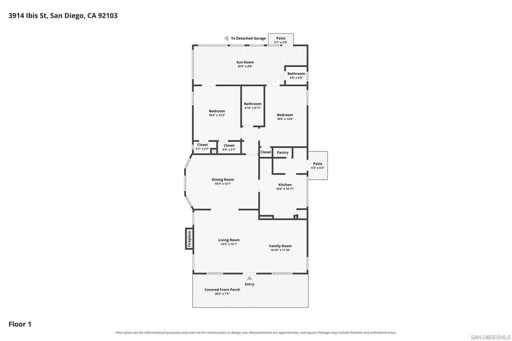 Image 31 of property listing at 3914 Ibis St, San Diego, CA 92103