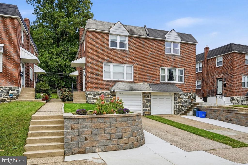 7115 VALLEY AVE, Philadelphia, PA 19128 — exterior
