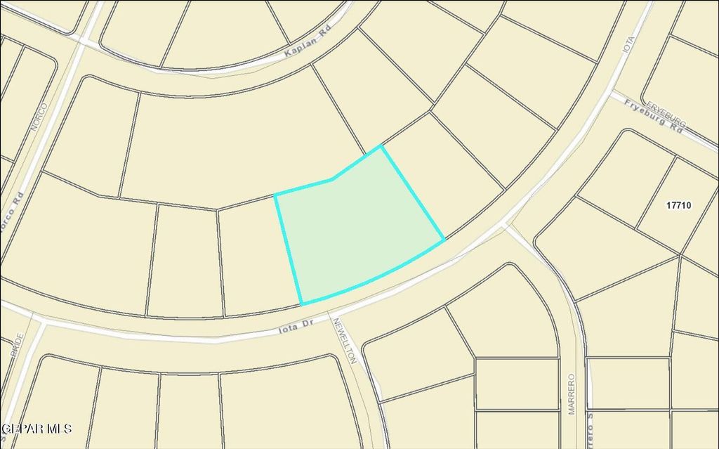 TBD Iota Drive, El Paso, TX 79928