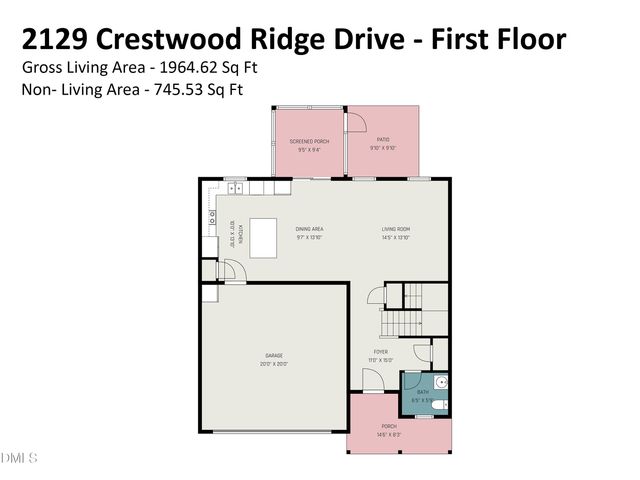 2129 Crestwood Ridge Drive, Durham, NC 27704