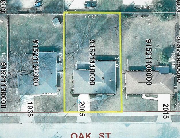 2005 OAK STREET, Oshkosh, WI 54901