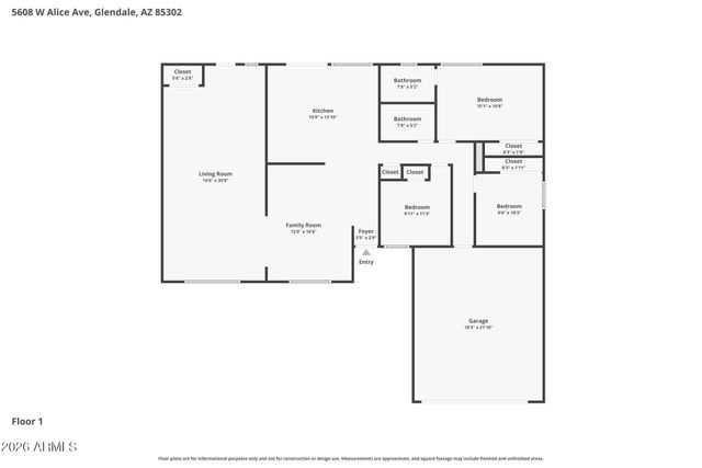 5608 W ALICE Avenue, Glendale, AZ 85302