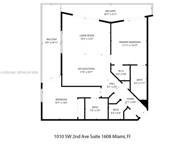 1010 SW 2nd Ave 1608, Miami, FL 33130